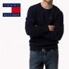 Pull Tommy Hilfiger, mailles torsadées
