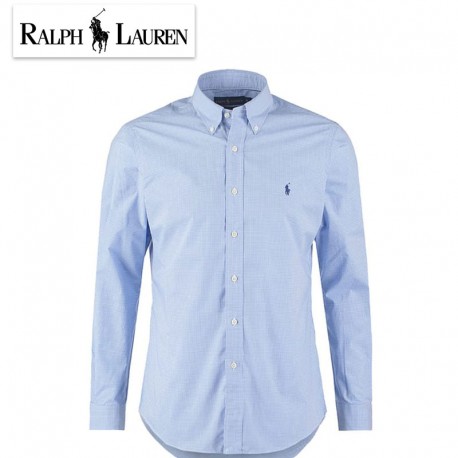 Chemise Ralph Lauren Ciel - SLIM - col à boutons