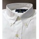 Chemise Ralph Lauren blanche - SLIM - Col à boutons