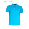 Polo slim en fil d'Écosse 