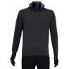 Pull homme laine col zip laine super Geelong Italie marque officiel