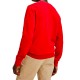 Pull coton et soie col rond Tommy Hilfiger