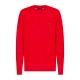 Pull coton et soie col rond Tommy Hilfiger
