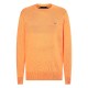 Pull coton et soie col rond Tommy Hilfiger
