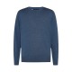 Pull coton et soie col rond Tommy Hilfiger