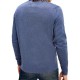 Pull coton et soie col rond Tommy Hilfiger