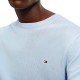 Pull coton et soie col rond Tommy Hilfiger