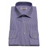 Chemise slim en coton