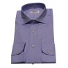 Chemise slim 100% coton manches longues officiel Boutique