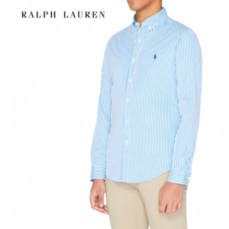 Chemise rayée slim fit 