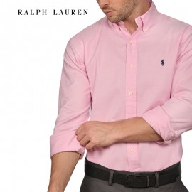 Chemise Oxford slim fit rayures