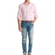 Chemise Oxford slim fit rayures