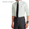 Chemise Oxford slim fit rayures