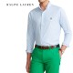 Chemise Oxford slim fit rayures