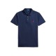 Polo slim en piqué stretch